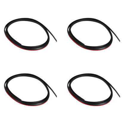 4x guarnizione in gomma svasata 538516002001 per Toyota Landcruiser serie 80 FJ80 HDJ80 generico