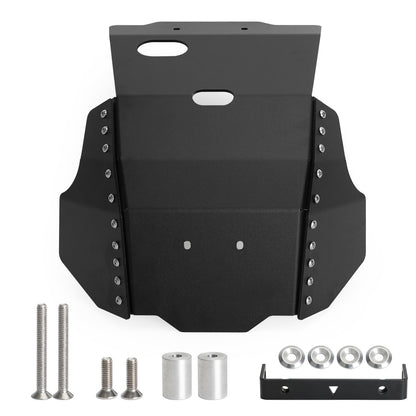 Piastra paramotore nera per paramotore adatta per Honda CRF300 CRF300L Rally 2021-2022 Y2204 generico