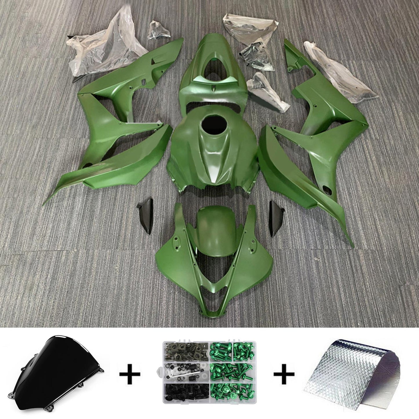 Amotopart Honda CBR600RR 2007-2008 F5 Kit carena Carrozzeria Plastica ABS