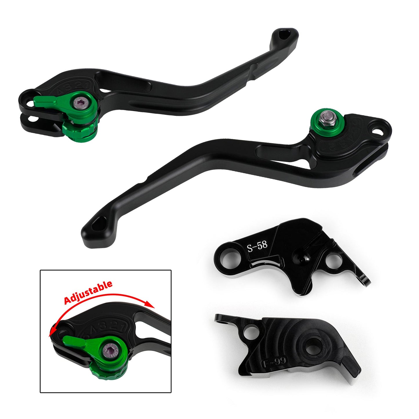 Aprilia RSV4 FACTORY/RSV4-R/RR 09-17 NEW Leva Freno Frizione Corta