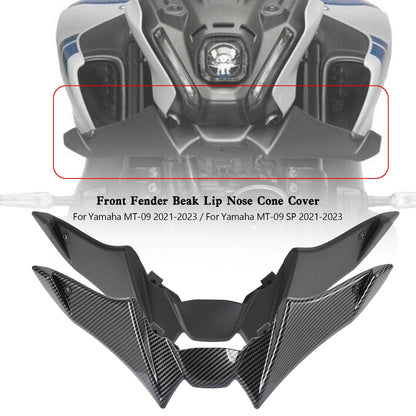 Yamaha MT-09 (SP) 2021-2023 Parafango anteriore Beak Lip Nose Cone Cover Spoiler