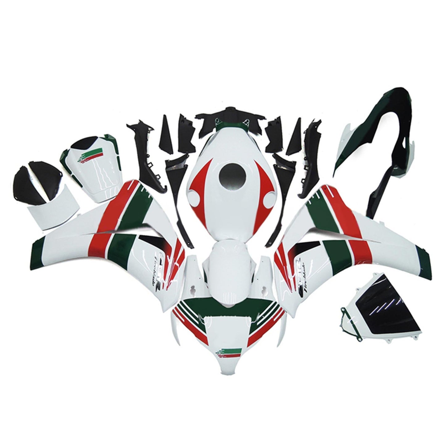 Amotopart Honda CBR1000RR 2008-2011 Kit carena Carrozzeria Plastica ABS