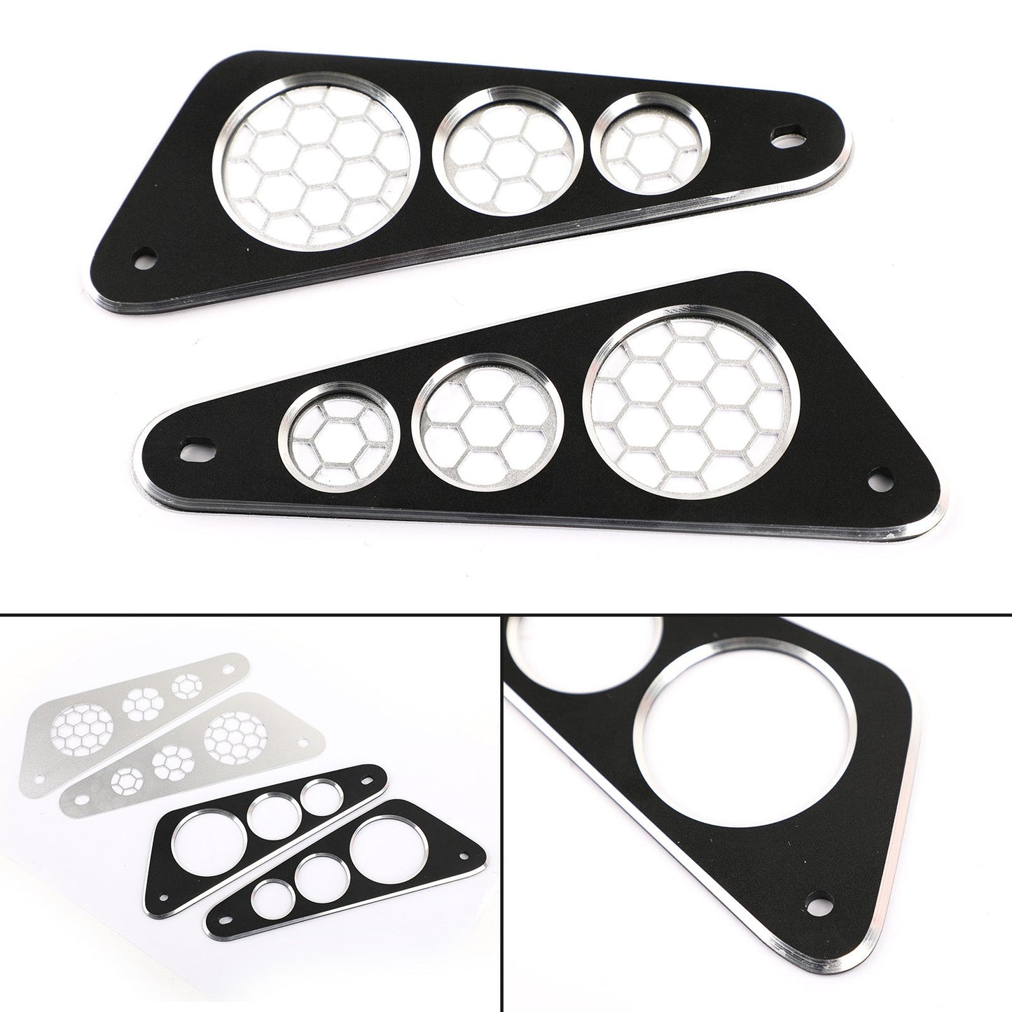 Protezione pannello posteriore protezione piastra di copertura laterale per YAMAHA XSR155 2019-2020 nero generico