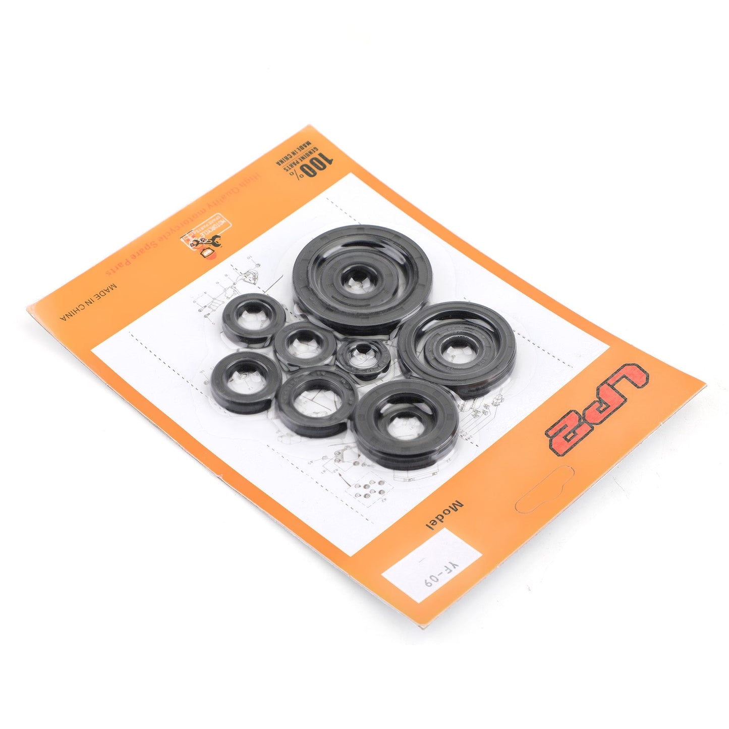 Kit guarnizioni olio motore Set 11 pezzi guarnizioni per Honda CR125R 2004-2007 cr125r cr 125 Generico