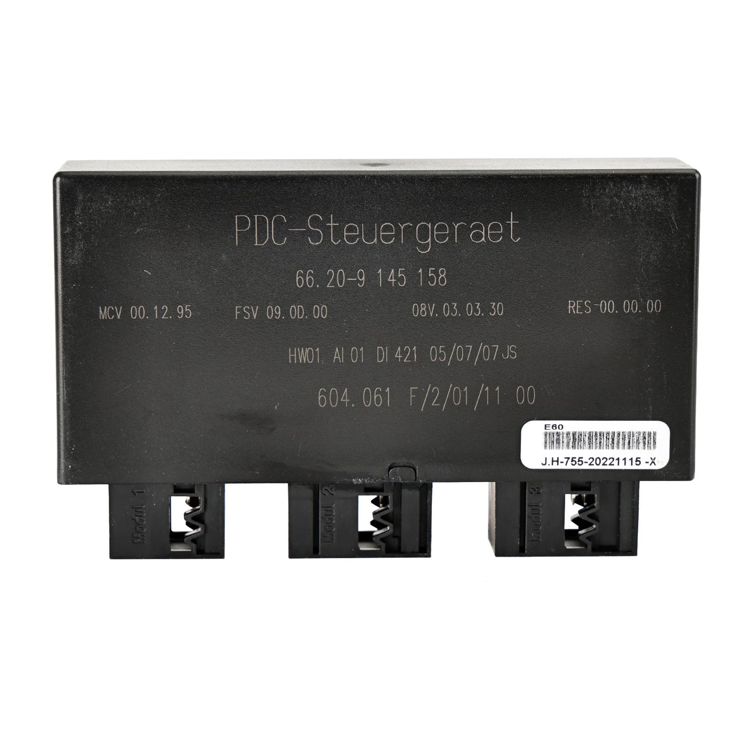 66209145158 Modulo unità di controllo della distanza di parcheggio PDC per BMW E60 E61 E63 E64
