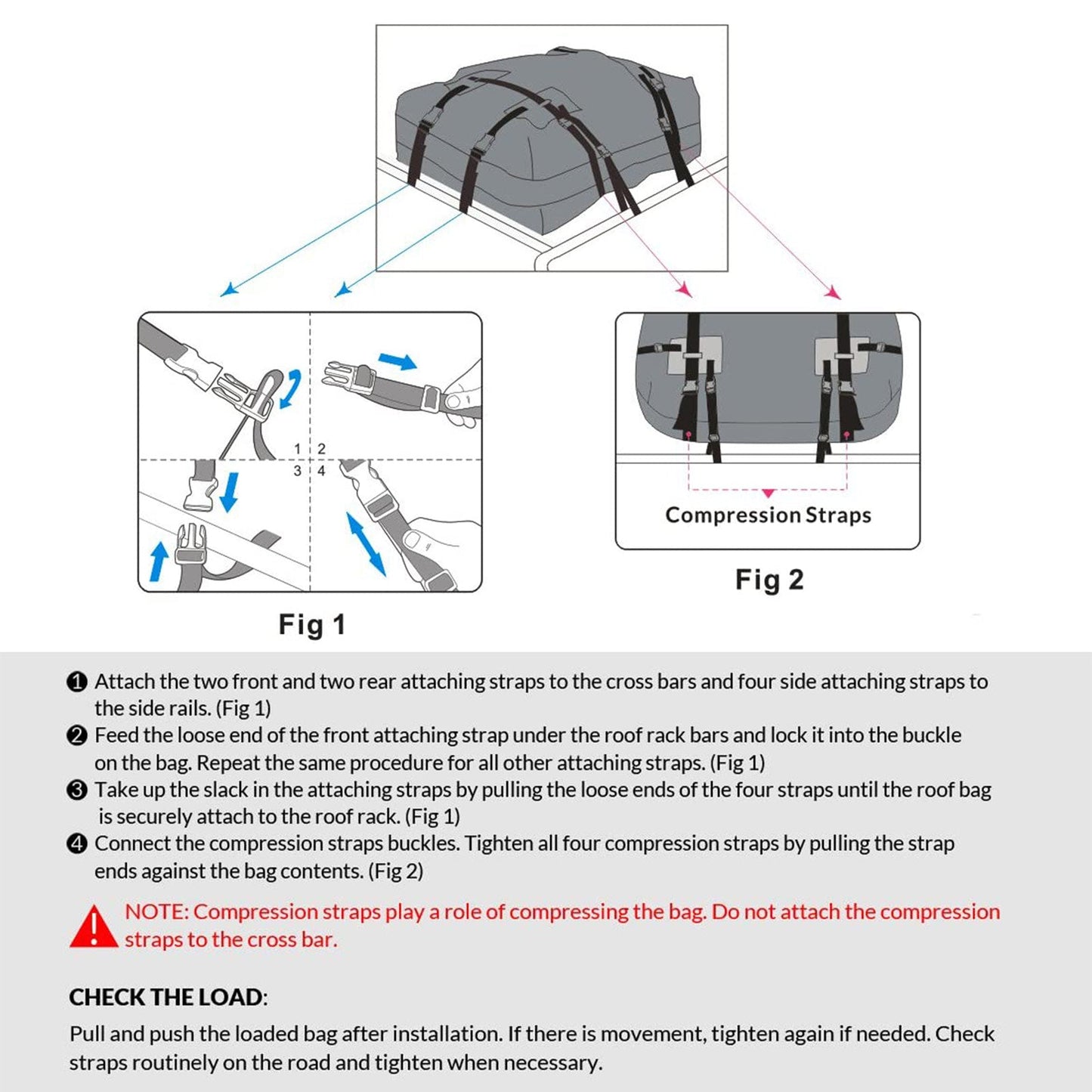 Impermeabile Car Roof Top Rack Carrier Cargo Bag Deposito bagagli Borsa da viaggio