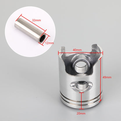 Piston Ring Pin Clip Kit Per Honda Live Dio Zx50 Topic Ww50 Lead Nh50 STD(40mm)0.25MM(40.25mm)0.50MM(40.50mm)Bore Size Generico
