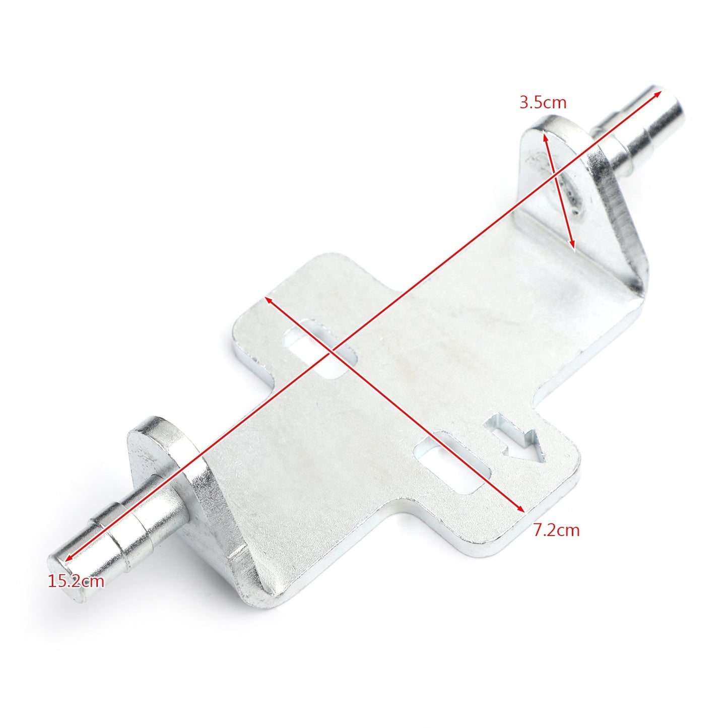 Kit ribassamento sedile argento 10mm e gomma per BMW R1200RT R1200GS LC / ADV 08-18 Generico