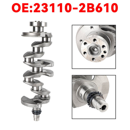 albero a gomito del motore del dente del motore di 23110-2B610 Hyundai Kia G4FD 1.6L