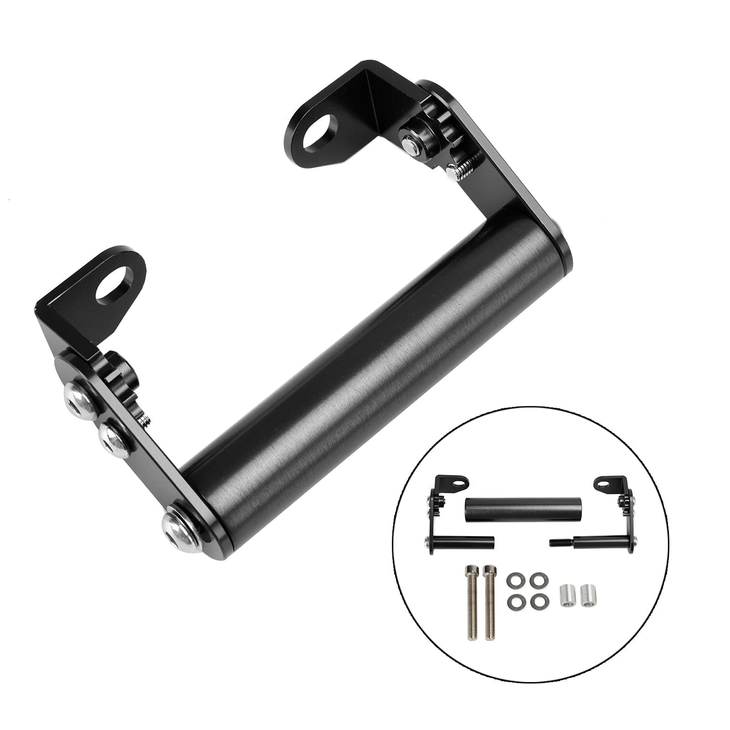 Staffa di navigazione per telefono Staffa di estensione GPS 22 mm per moto Moto Rosso