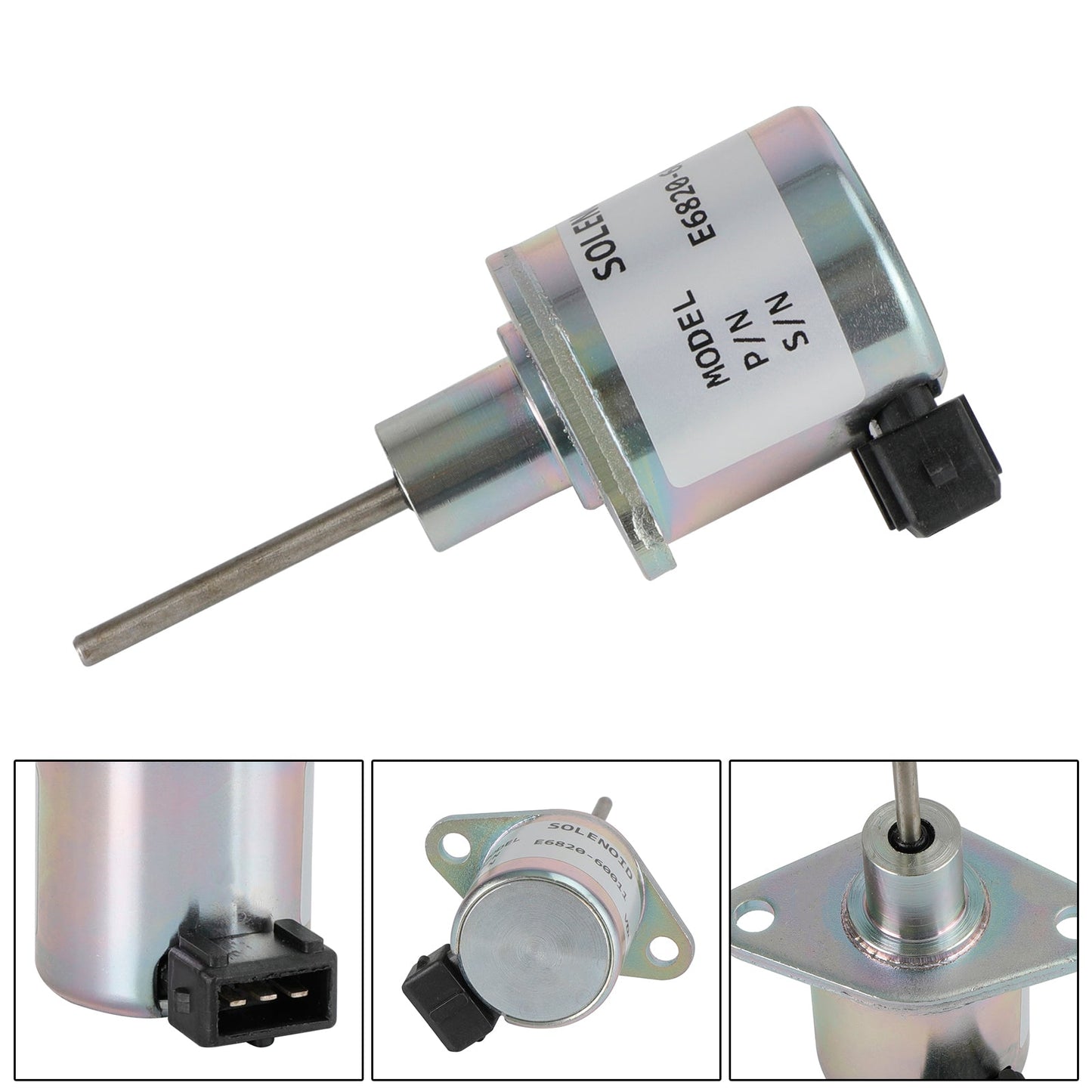 KIOTI CK DK RX Trattore E6820-6001 Solenoide spegnimento carburante 12V