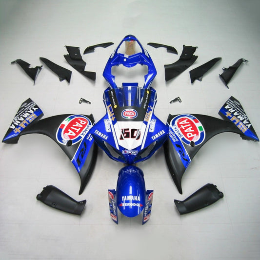 Amotopart Yamaha 2012-2014 YZF 1000 R1 Kit di trigger blu nero