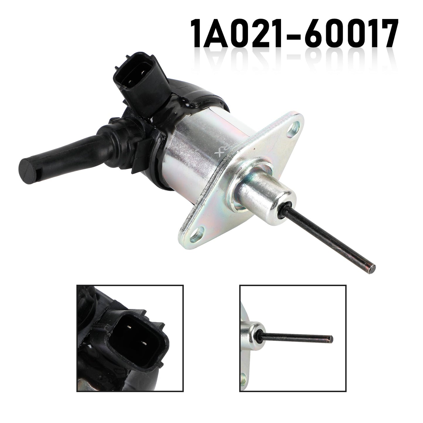 Kubota V2003 V2203 D1503 D1703 1A021-60017 Solenoide di spegnimento del carburante