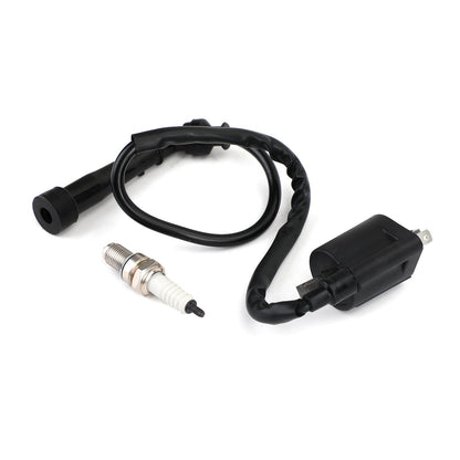 Bobina di accensione Premium Candela adatta per Yamaha Raptor 660R YFM660R Grizzly 660 Generico
