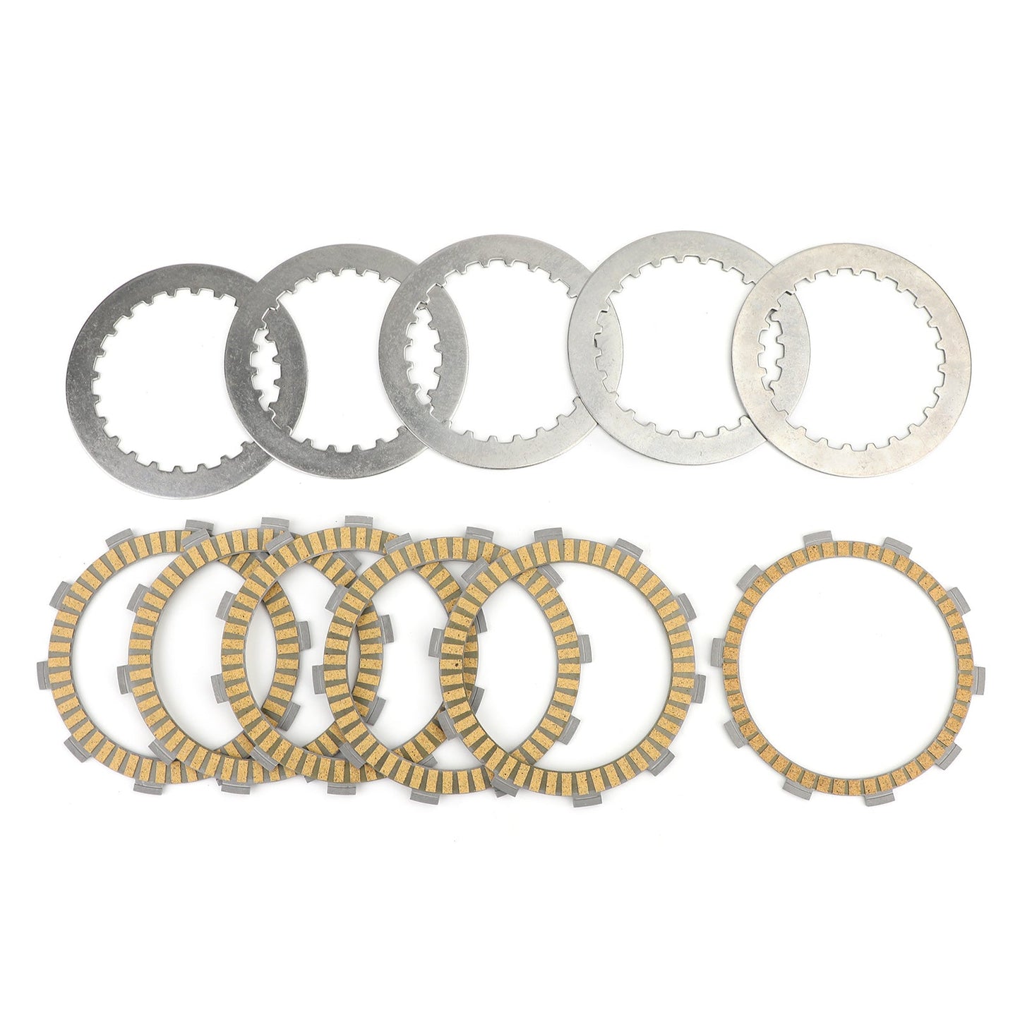 Kit frizione in ferro e dischi di attrito adatti per Honda CRM125R NSR125F NSR125R TRX350 Generico