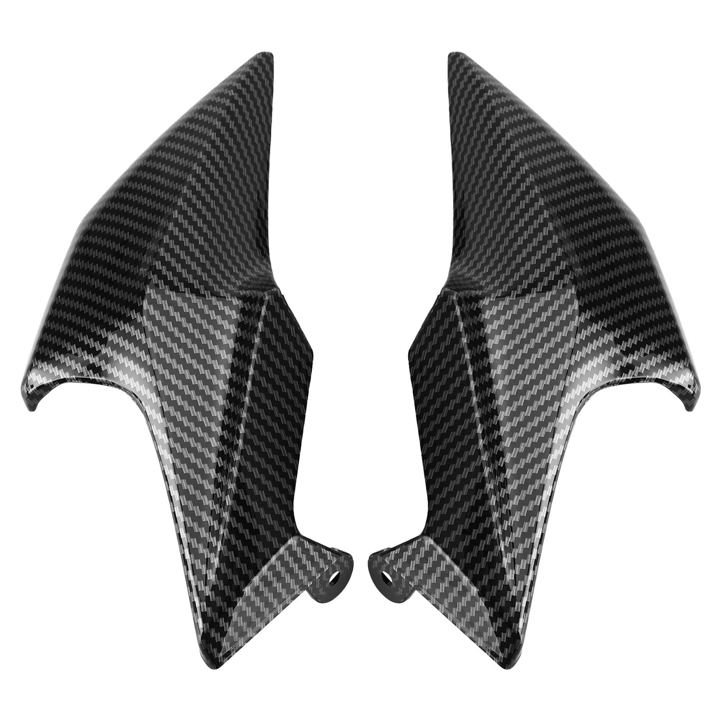 Carbon Front Side Nose Cover Headlight Panel Carenatura per Kawasaki Z900 2020-2021 Generico
