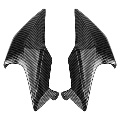 Carbon Front Side Nose Cover Headlight Panel Carenatura per Kawasaki Z900 2020-2021 Generico