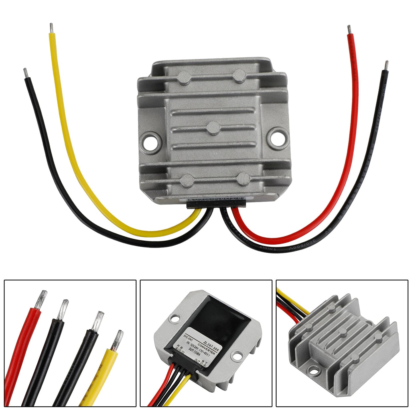 Regolatore di tensione CC Convertitore buck CC 12/24 V a 7,5 V 6 A 45 W Riduttore step-down