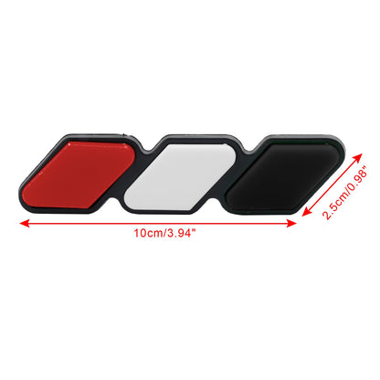 Accessori per auto con emblema distintivo per griglia tricolore per Toyota Tacoma TRD Tundra RAV4