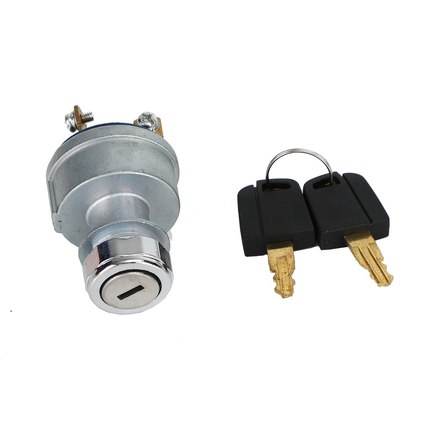 Interruttore di accensione del motorino di avviamento per Caterpillar 9G7641 9G-7641 con 2 chiavi