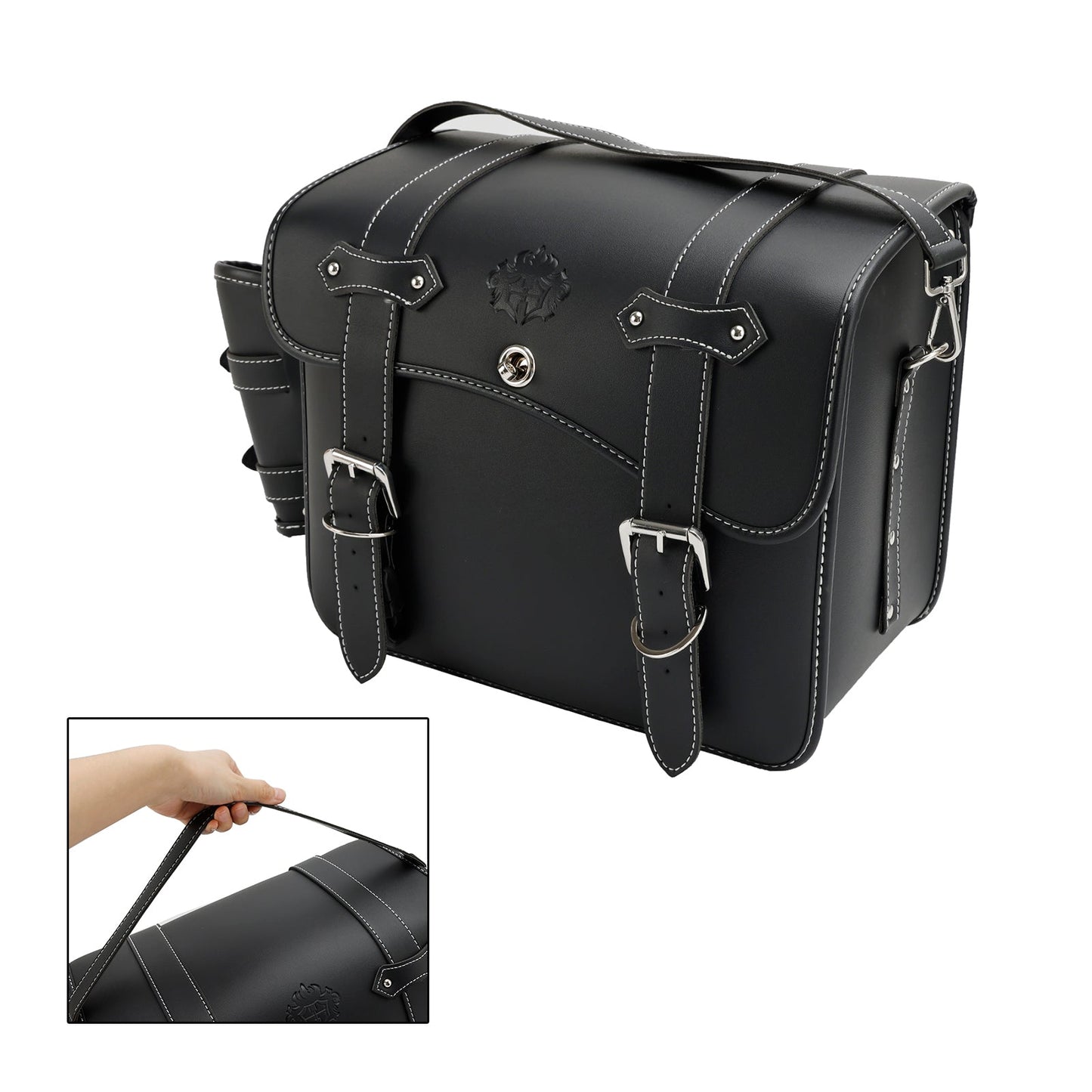 Borsa laterale a sgancio rapido Borsa per attrezzi Borsa per bagagli Custodia addensata per motore M
