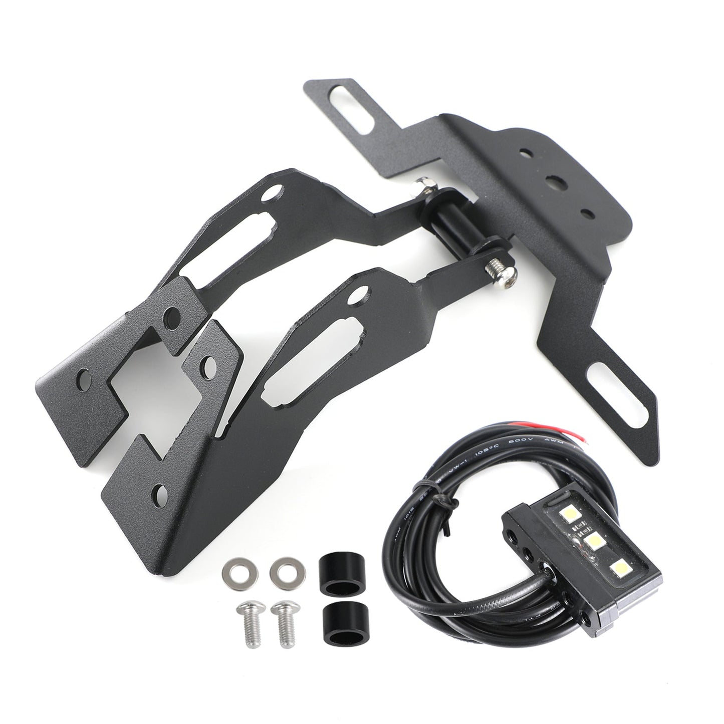 Staffa telaio porta targa adatta per Kawasaki Ninja400 Z400 2018-2020 Generico