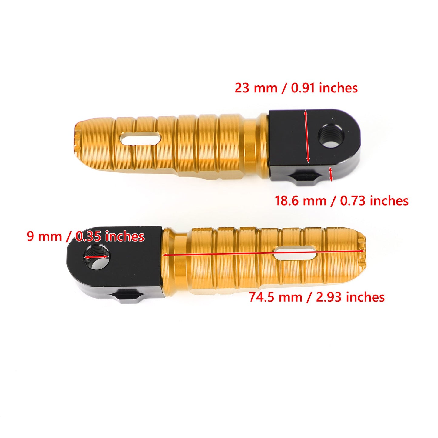 Pedane Poggiapiedi Posteriori Pedane per PEUGEO Speedfight 4 50 125 150 tutto l'anno Generic