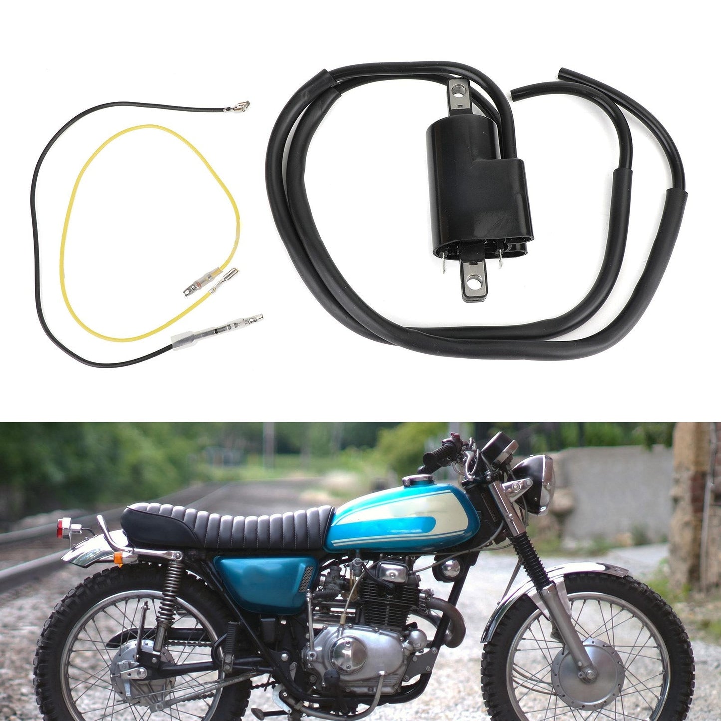 Bobina di accensione Modelli adatti per Honda CB160 CL160 CL175 CL200 CB200 30500-216-000 Generico