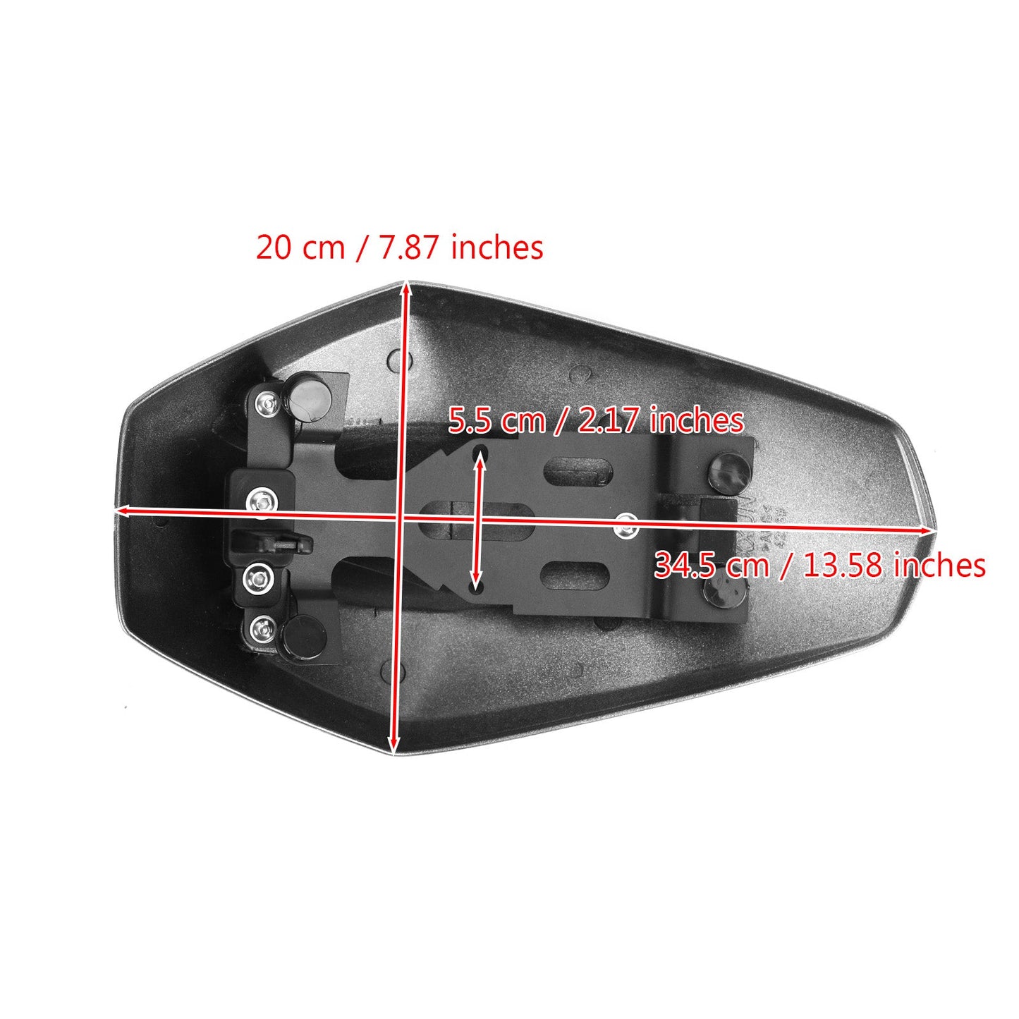 Coprisedile posteriore per motocicletta, adatto per Kawasaki Z H2 2020-2024 generico