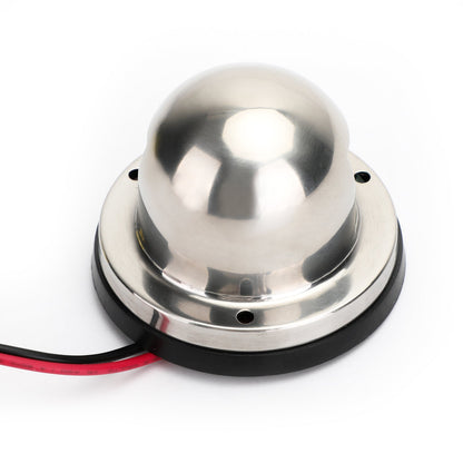 2 IN 1 Marine Yacht Pontoon 12V Luci di navigazione a prua a LED in acciaio inossidabile
