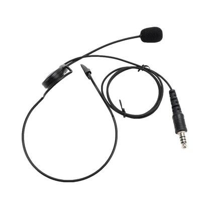 Per IMTP3100 MTP3150 MTP3250 Cuffie tattiche con spina per montaggio posteriore a 6 pin PTT 7.1-C7