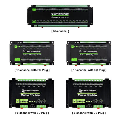 Circuiti di protezione di isolamento del modulo relè RS485 Modbus RTU a 8/16/32 canali
