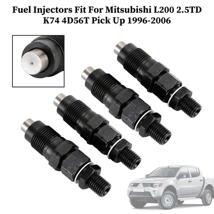 Mitsubishi L400 L300 pajero K34T K74T P15V 2.5 TD 4PCS Iniettori di carburante MD196607