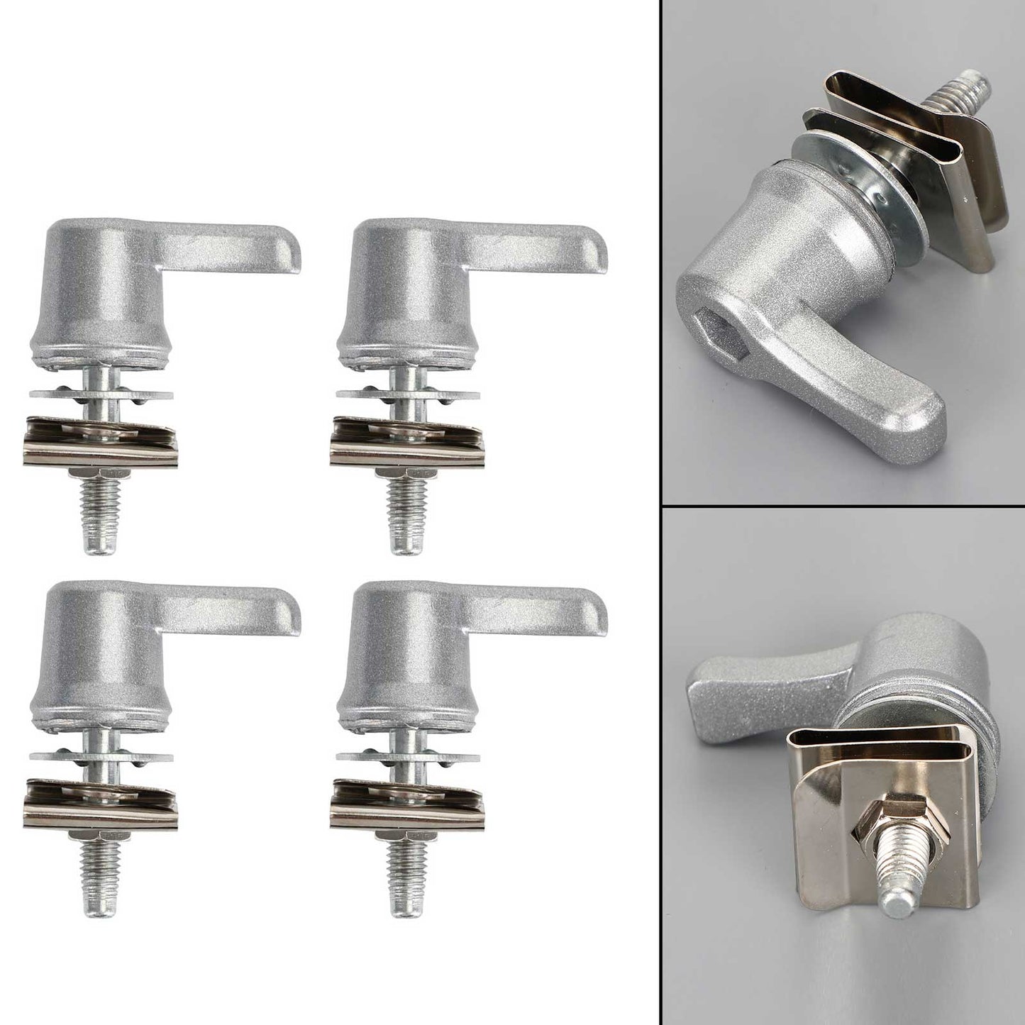 4X Bisaccia Leva di Bloccaggio Bulloni Dadi Set di Montaggio Adatto Per Touring 2001-2020 Generico