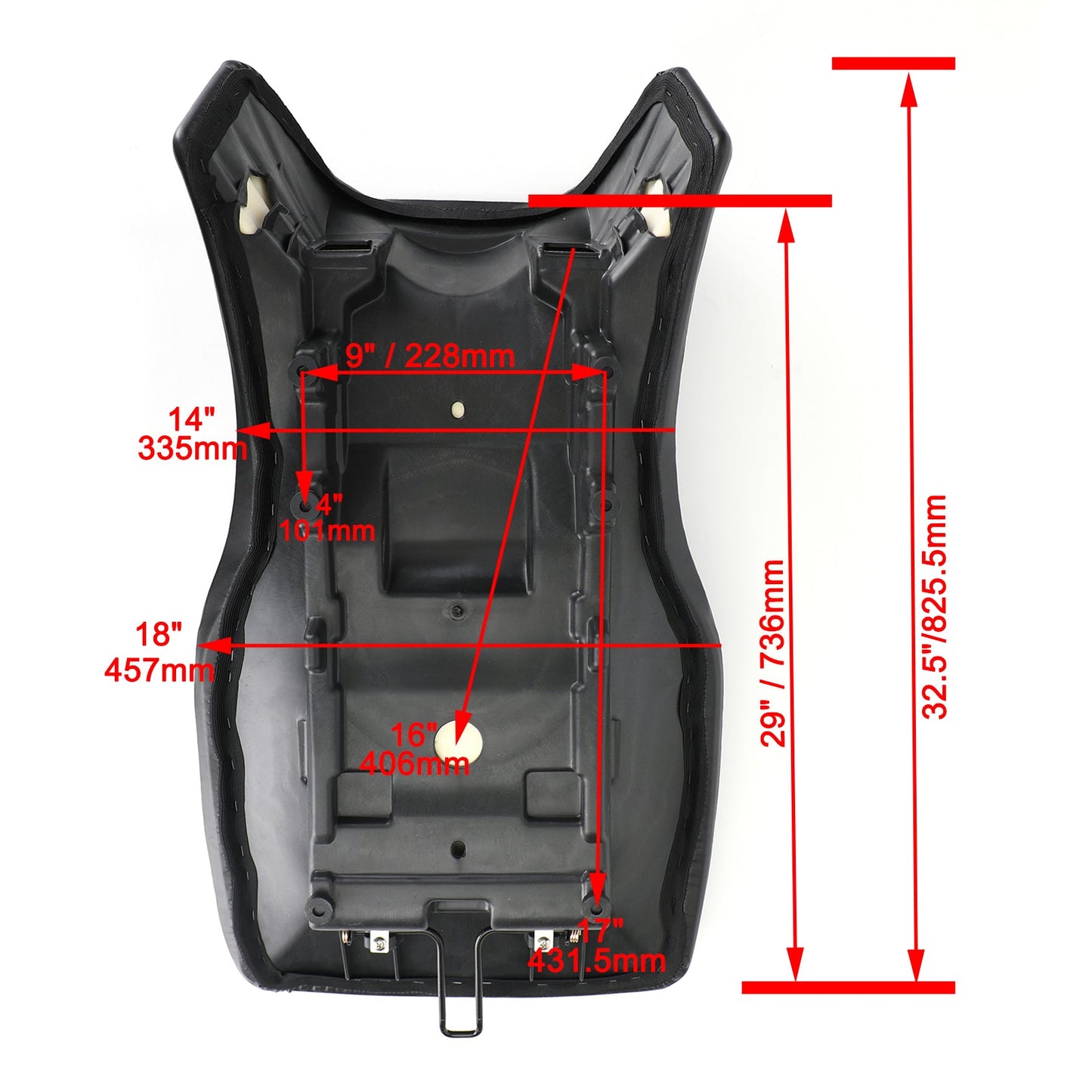 Sella Anteriore Conducente Sella Passeggero Nera Fit Per Honda Cmx 500 300 Rebel 17-21 Generic