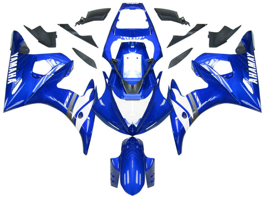 Amotopart 2003-2004 Yamaha R6 e 2006-2009 YZF R6S Cladding G-Blue Kit