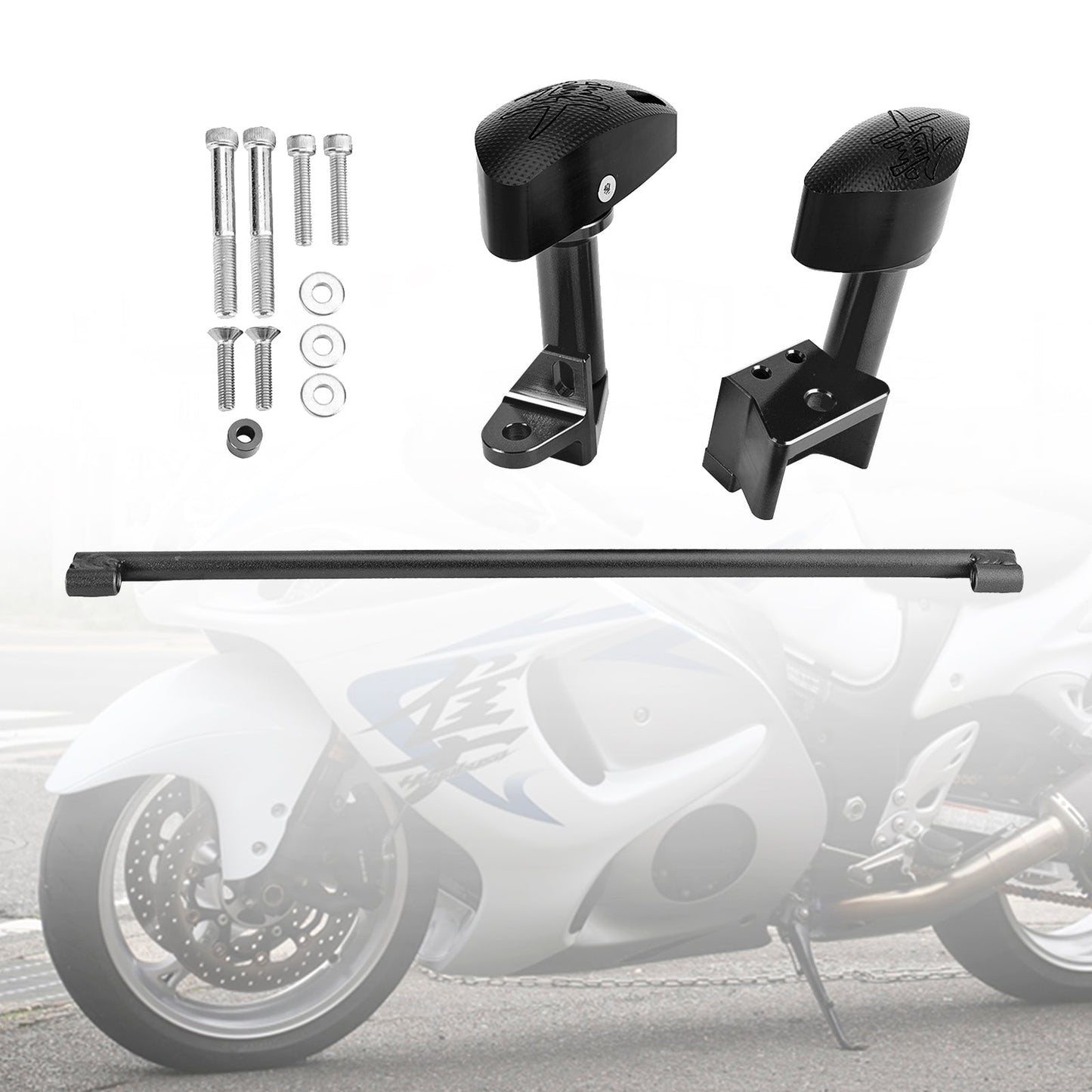 Suzuki Gsxr1300 Hayabusa 2008-2020 Protezioni motore Crash Bunds Slider