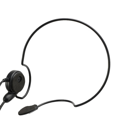7.1-C7 Cuffia tattica con presa per montaggio posteriore 6 pin U94 PTT per HYT TD500 TD510 TD520