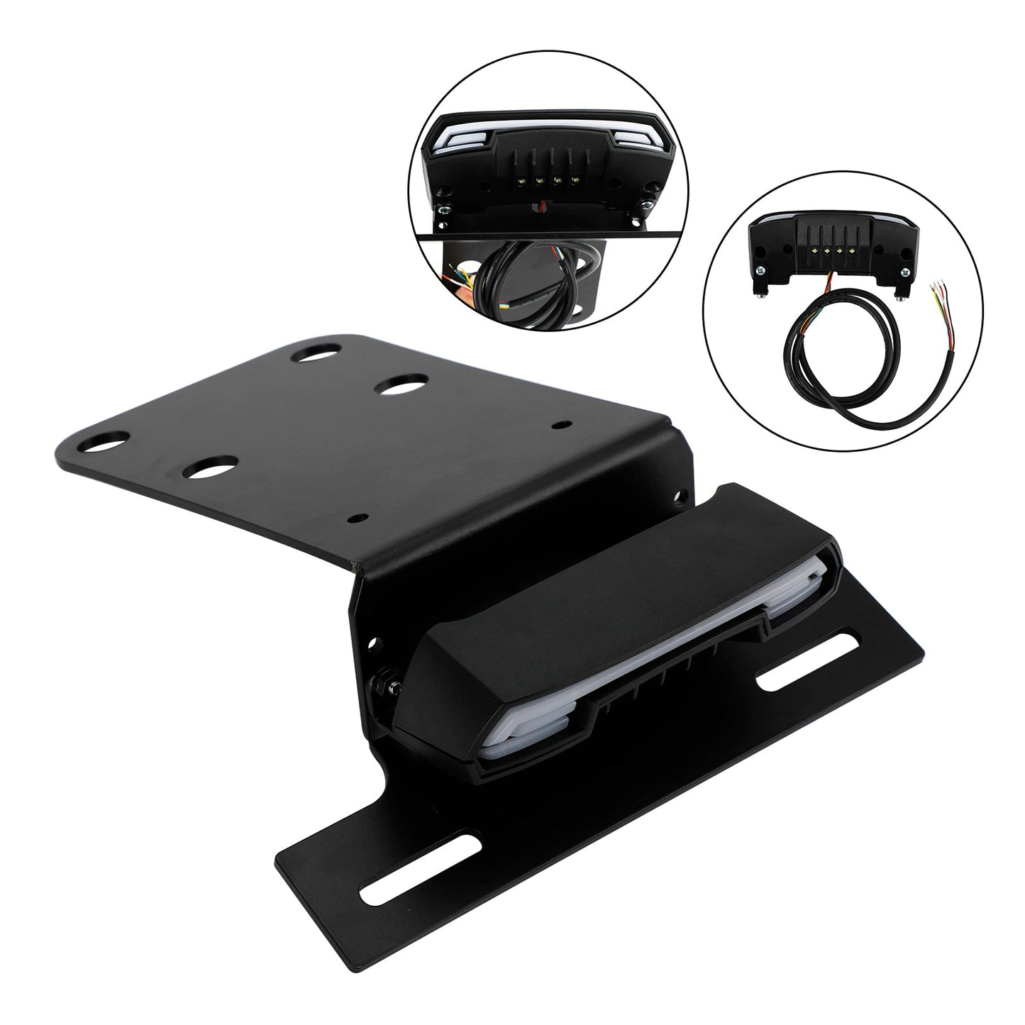 2008-2023 KAWASAKI D-TRACKER-X KLX250 S/SF 300 R/SM Staffa porta targa