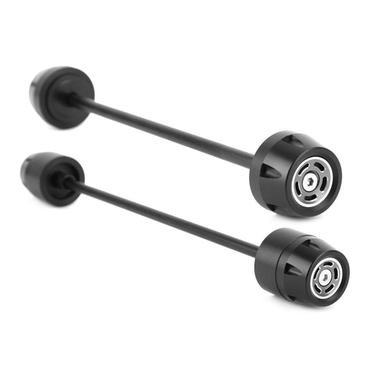 Bobine di protezione crash ruota anteriore + posteriore Titan Fit per Ducati Scrambler 15-20