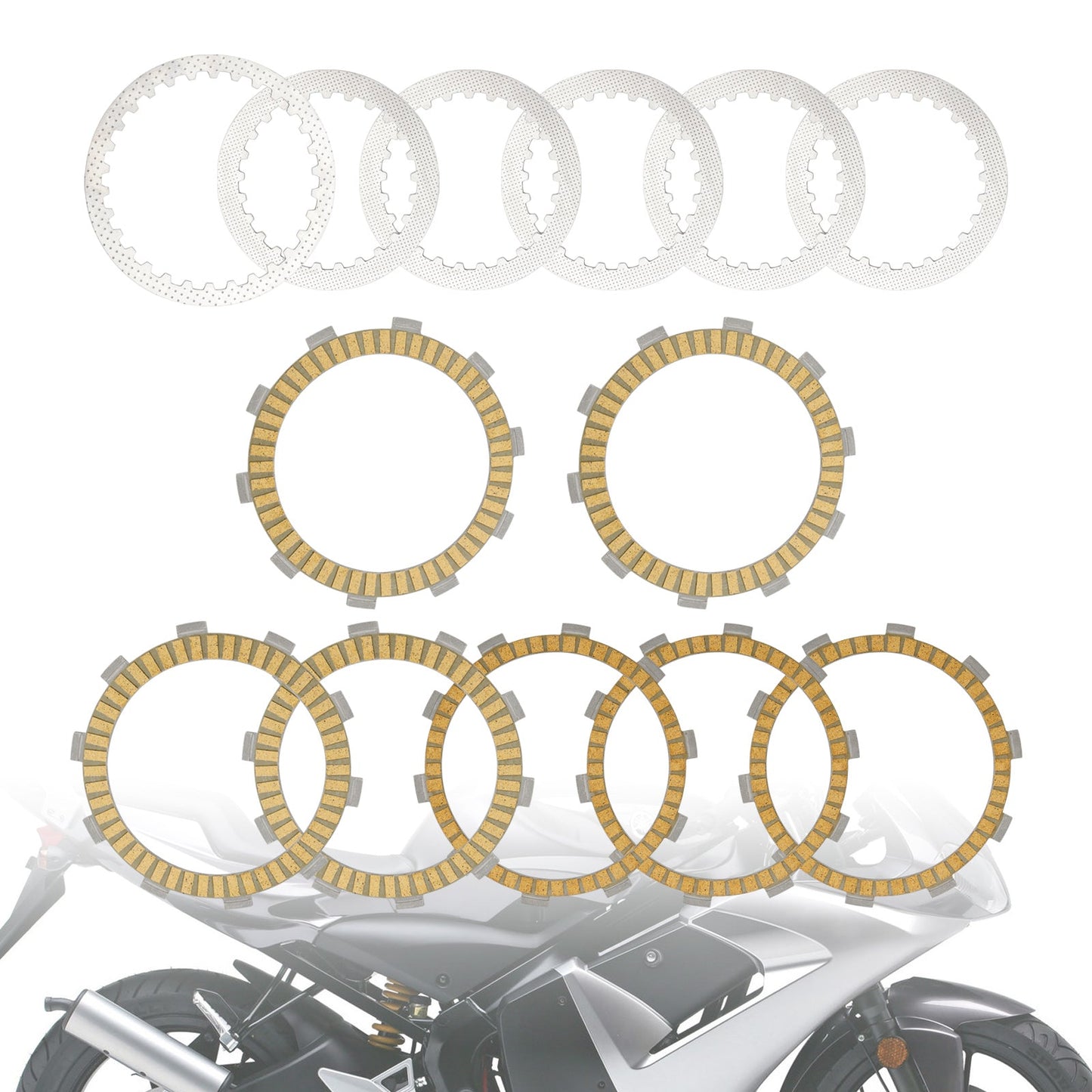 Kit piastra frizione frizione adatto per RC250 2015-2018 RC390 2016-22 90232011000