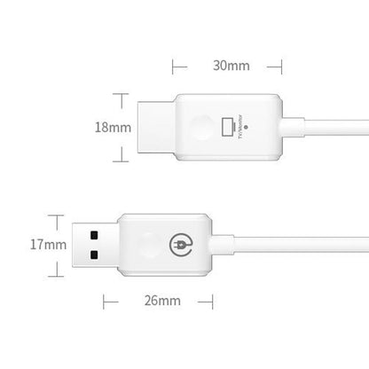 Ricevitore trasmettitore video extender HDMI tipo C wireless 50M per PC da telefono a TV