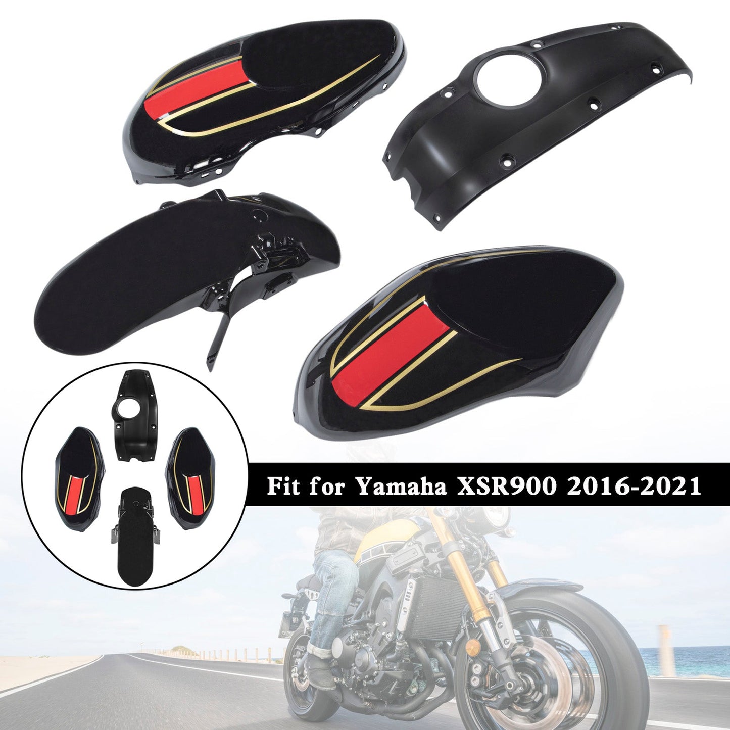 Kit carenatura Yamaha XSR900 2016-2021