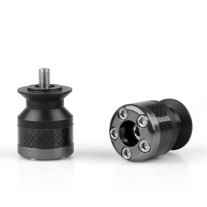 Bobine di cursori per forcellone forcellone da 6 mm in fibra di carbonio CNC universali per moto