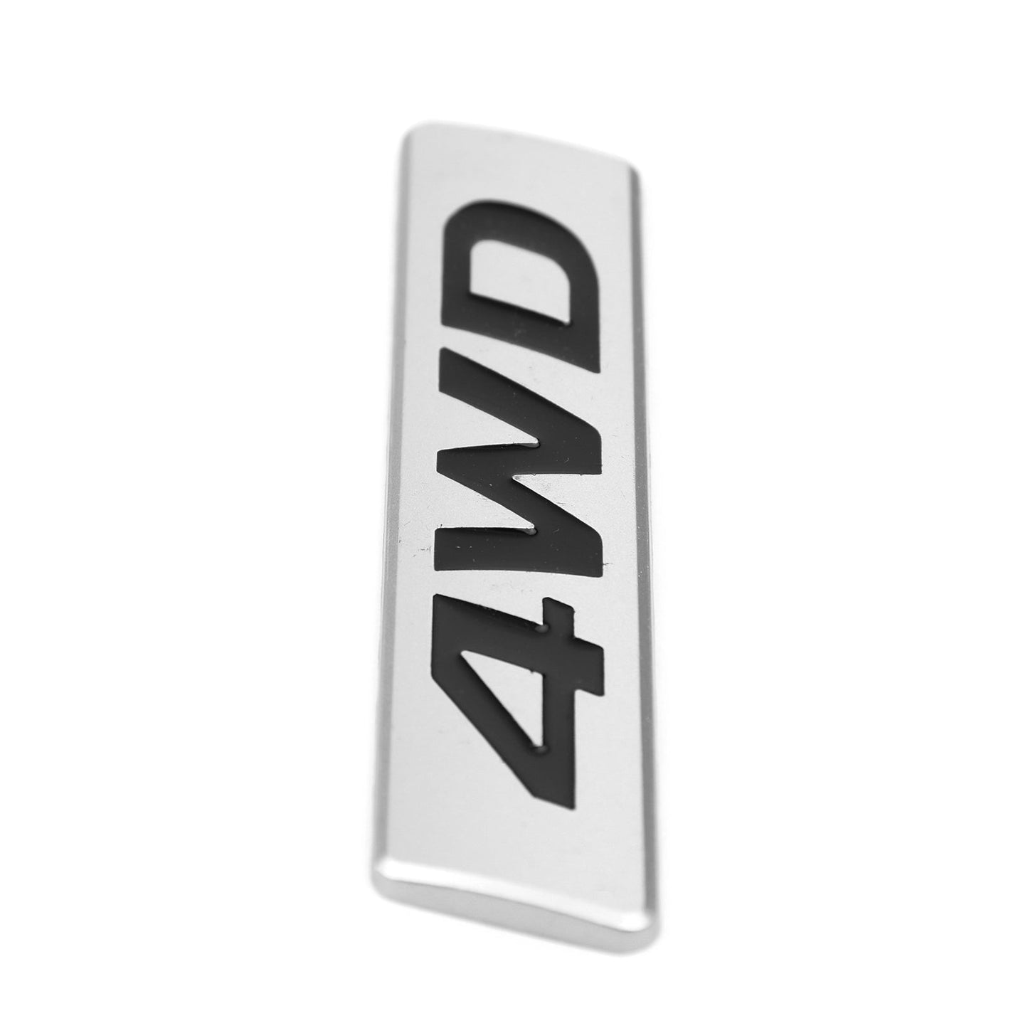 New Metal 4WD Emblem Car Fender Trunk Portellone Distintivo Decalcomanie Adesivo 4WD 4X4 SUV Generico