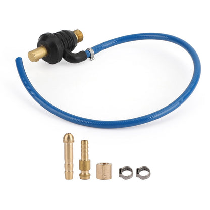 Adattatore per gas di alimentazione torcia TIG 35-50 12 mm M10 Gas per M16 x 1,5 mm WP-17/18/26