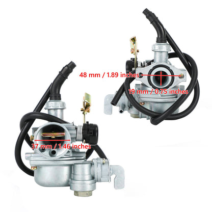 Carburatore Carb fit per PZ19 50cc 70cc 90cc 110cc dirt bike/pit bike/ATV quad Generico
