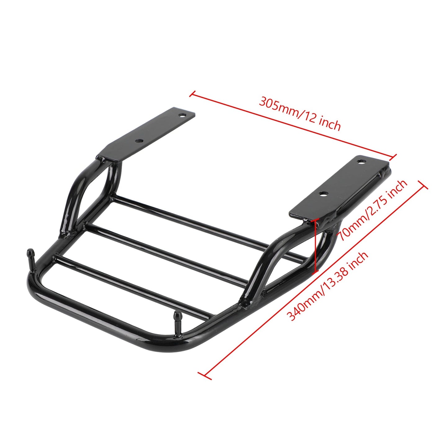 2020-2023 Honda CT125 Trail 125 Hunter Cub Extension Portapacchi posteriore per portapacchi