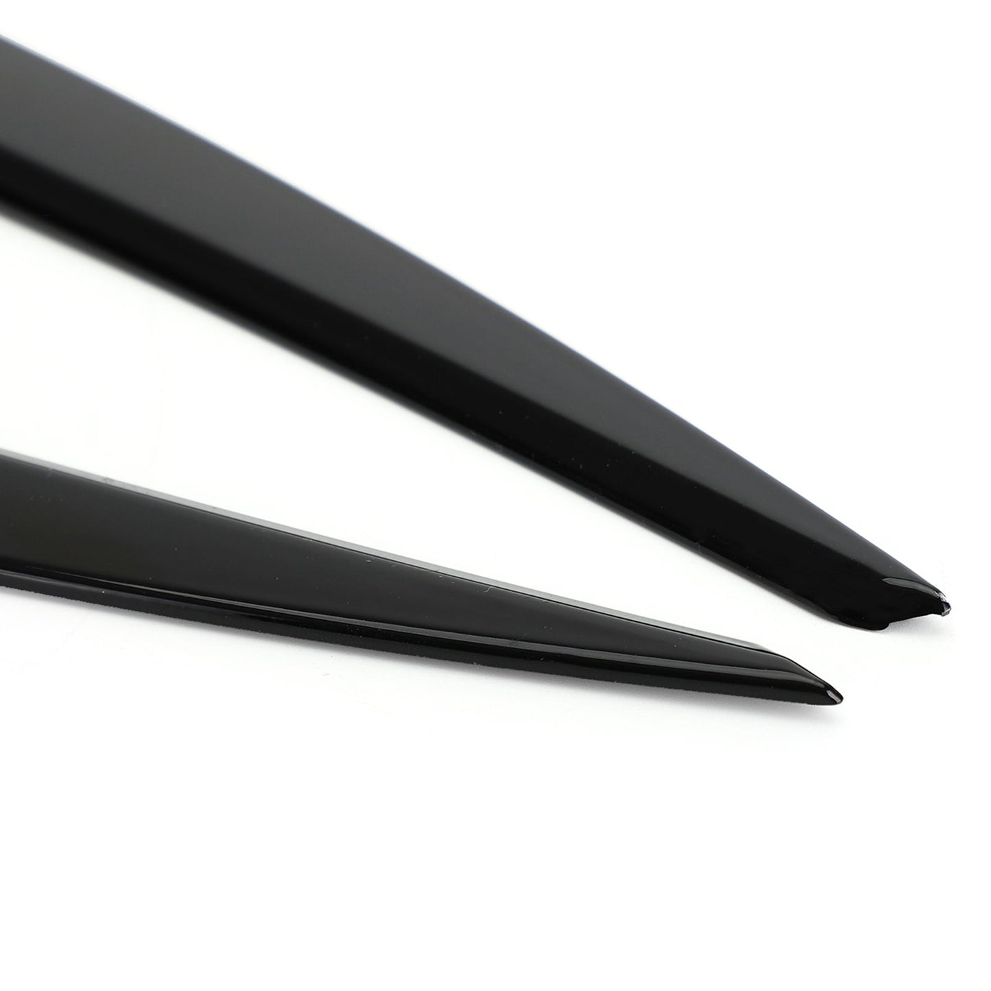 Faro anteriore Palpebra Sopracciglio Copertura Trim Nero Per VW Golf MK7 Golf R GTI GTD Generico