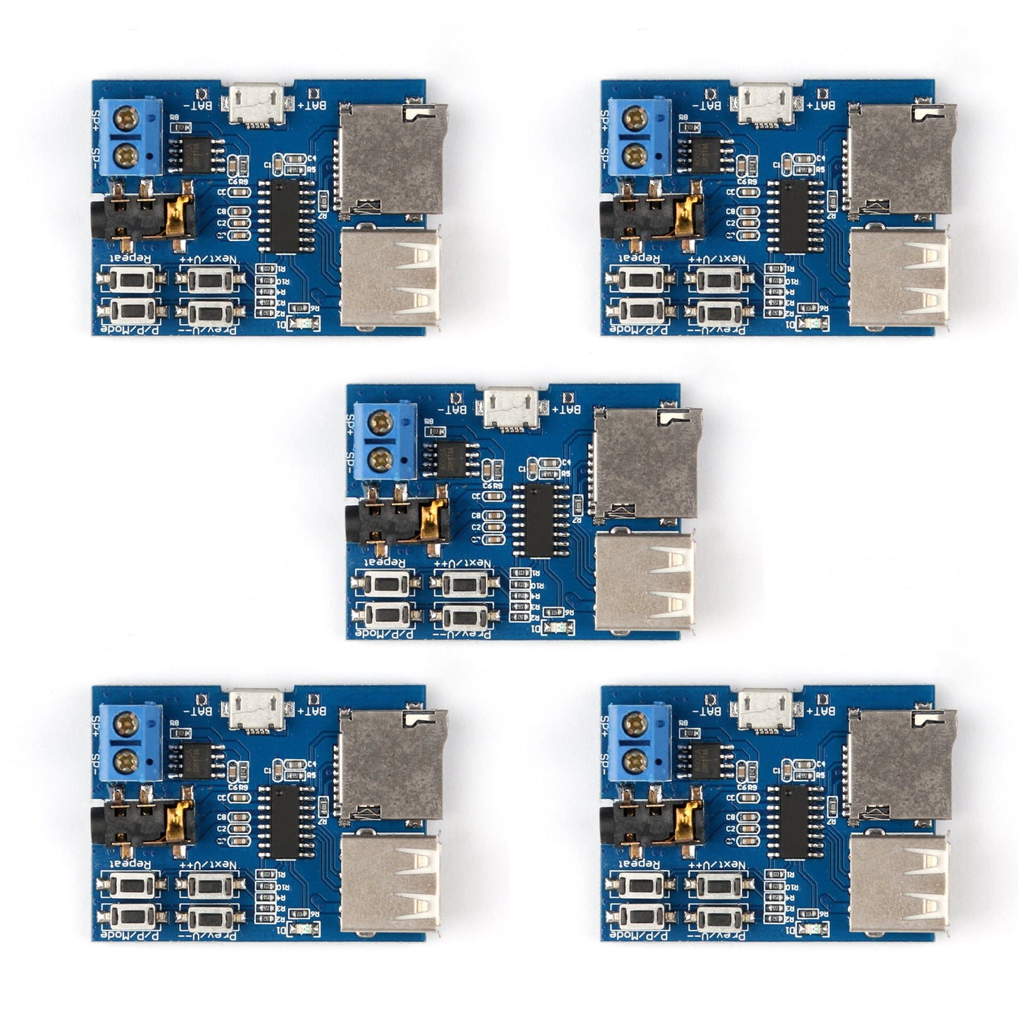 TF Card U Disk MP3 Format Decoder Board Amplificatore per modulo lettore audio